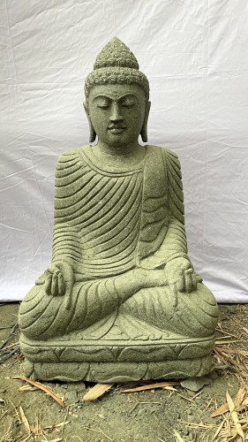 SEATED BUDDHA HANSI 100 CM FRONT